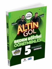 Dizgi Kitap 2024 ÖABT Beden Eğitimi Öğretmenliği Altın Gol 5 Deneme