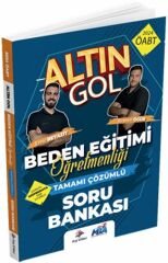 Dizgi Kitap 2024 ÖABT Beden Eğitimi Öğretmenliği Altın Gol Soru Bankası