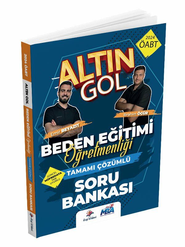Dizgi Kitap 2024 ÖABT Beden Eğitimi Öğretmenliği Altın Gol Soru Bankası