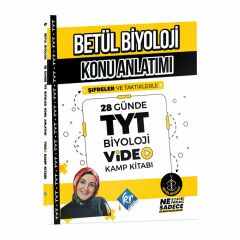 KR Akademi YKS TYT Betül Biyoloji Konu Anlatımı 28 Günde Video Kamp Kitabı KR Akademi Yayınları