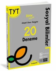 Endemik Yayınları TYT Sosyal Bilimleri 20 Li Deneme Sınavı