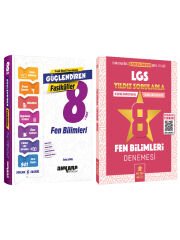 Ankara 2025 LGS Fen Bilimleri Güçlendiren Fasiküller ve Yıldız LGS Fen Bilimleri 8li Deneme 2 Kitap