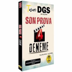 Tasarı DGS Son Prova 4 Deneme PDF Çözümlü Tasarı Yayınları