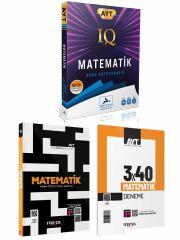 Marka Yayınları AYT Matematik Soru + 3x40 Deneme ve Paraf AYT IQ Matematik Soru 3 lü Set