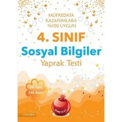 Nartest Yayınları 4. Sınıf Sosyal Bilgiler Yaprak Test