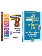 Ankara 2025 LGS T.C. İnkılap Tarihi ve Atatürkçülük Güçlendiren Fasikül ve Yıldız Soru 8li Deneme