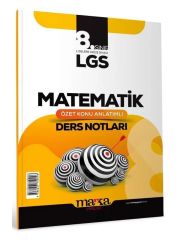 Marka 2025 8. Sınıf LGS Matematik Özet Konu Anlatımlı Ders Notları Marka Yayınları