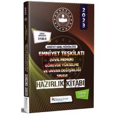 Memur Sınav 2023 GYS Emniyet Genel Müdürlüğü Sivil Memur Konu Anlatımlı Hazırlık Kitabı Görevde Yükselme