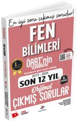 Dizgi Kitap KPSS ÖABT Fen Bilimleri Konulara Göre Tasnif Edilmiş Tamamı Video Çözümlü Son 12 Yıl Çıkmış Sorular