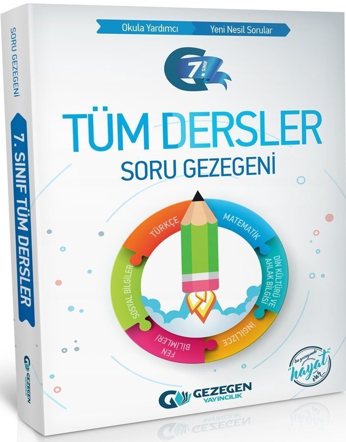 Gezegen Yayınları 7. Sınıf Tüm Dersler Soru Gezegeni