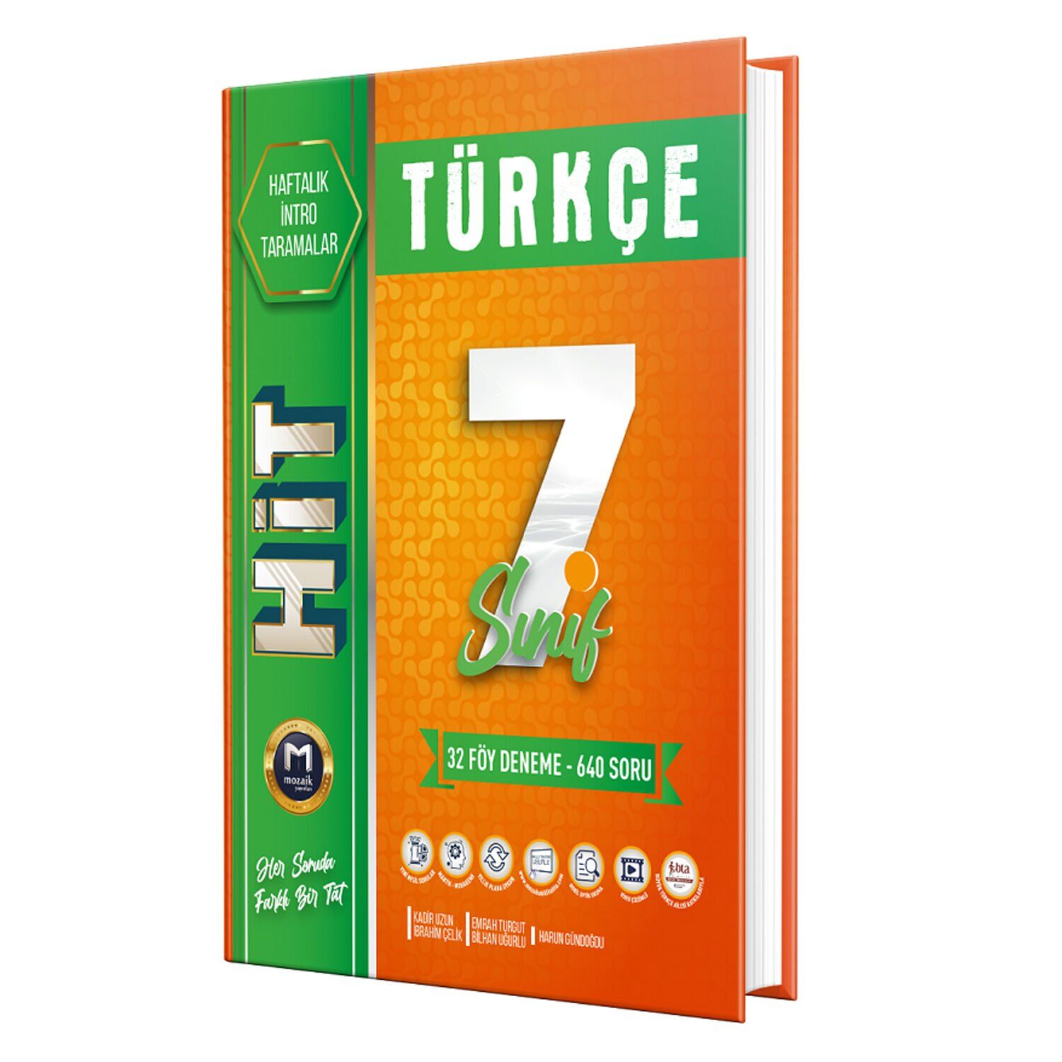 Mozaik Yayınları 7. Sınıf Türkçe HİT 32 Deneme