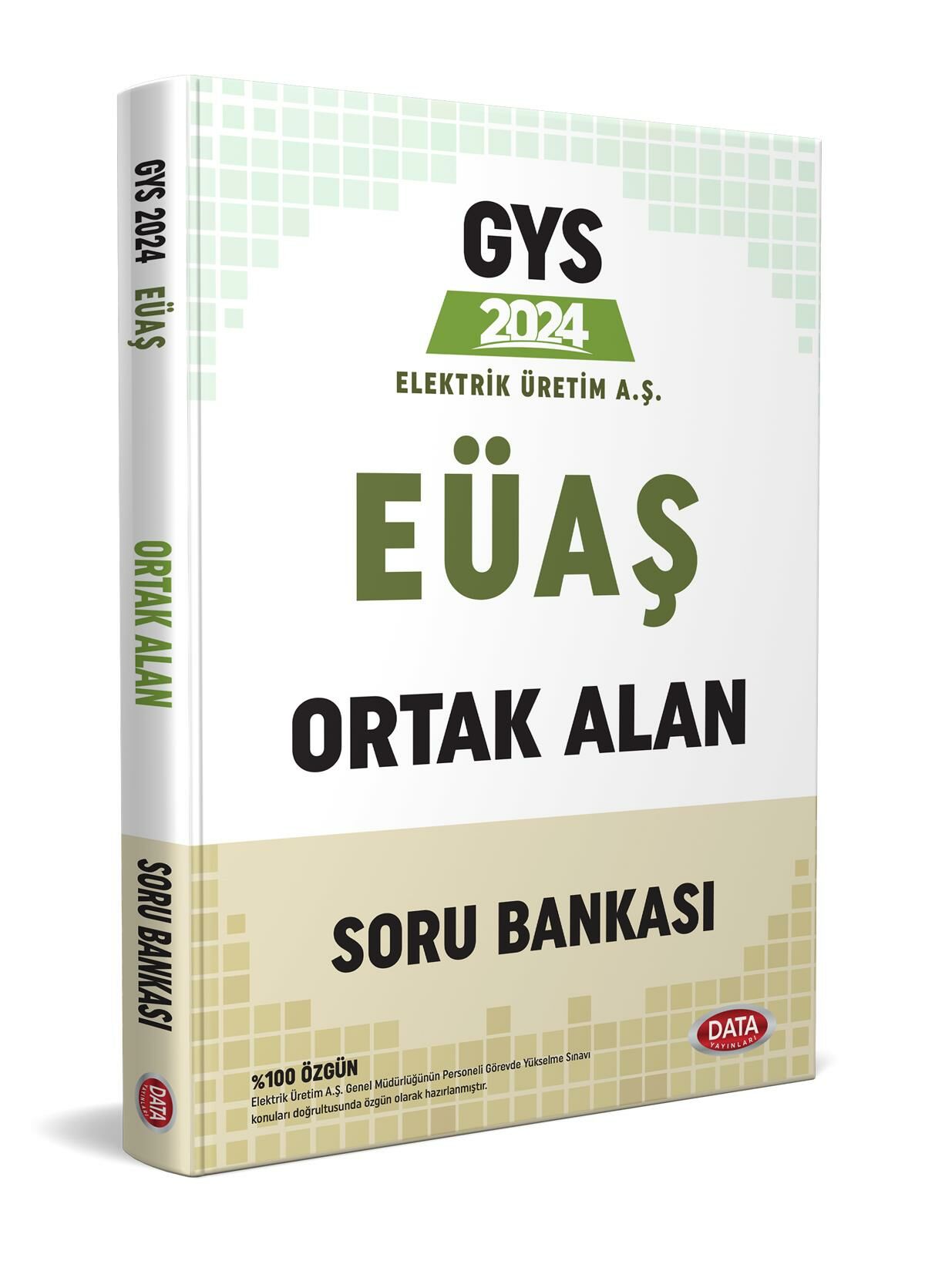 Data 2024 GYS EÜAŞ Ortak Alan Soru Bankası Görevde Yükselme Data Yayınları