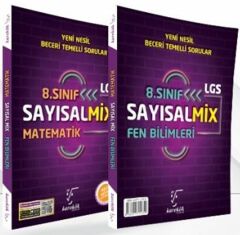 Karekök Yayınları 8. Sınıf LGS Sayısal Mix Matematik ve Fen Bilimleri