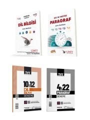 2025 TYT Paragraf Dil Bilgisi Marka Yayınları Deneme ve Limit Soru Bankası 4 Kitap Set
