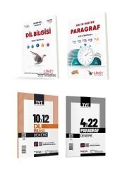 2025 TYT Paragraf Dil Bilgisi Marka Yayınları Deneme ve Limit Soru Bankası 4 Kitap Set