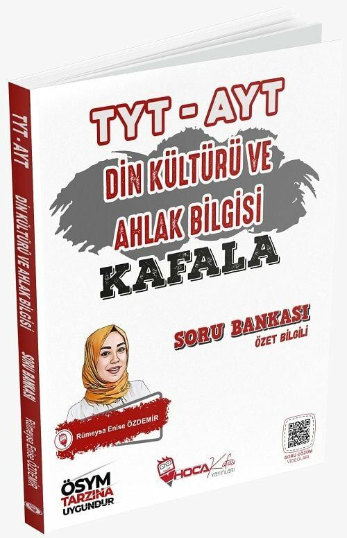 Hoca Kafası YKS TYT AYT Din Kültürü ve Ahlak Bilgisi Kafala Soru Bankası Çözümlü