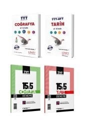 2025 TYT Tarih ve Coğrafya Marka Yayınları Deneme ve Limit El Kitabı 4 Kitap Set