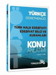 Türkçecim TV ÖABT Türkçe Öğretmenliği Türk Halk Edebiyatı Edebiyat Bilgi ve Kuramları Konu Anlatımı - Hidayet Aydın Türkçecim TV Yayınları