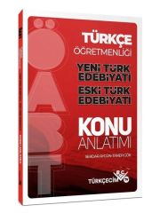 Türkçecim TV ÖABT Türkçe Öğretmenliği Yeni Türk Edebiyatı-Eski Türk Edebiyatı Konu Anlatımı - Serdar Aygün, Taner Gök Türkçecim TV Yayınları