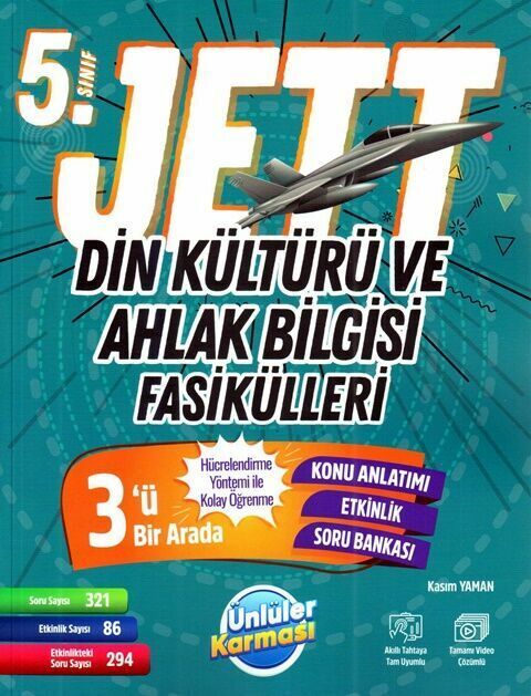 Ünlüler Karması 5. Sınıf Din Kültürü ve Ahlak Bilgisi JETT Fasikülleri