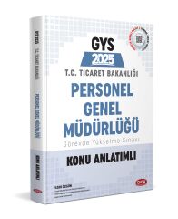 Data 2024 GYS Ticaret Bakanlığı Personel Genel Müdürlüğü Konu Anlatımı Soru Bankası Data Yayınları