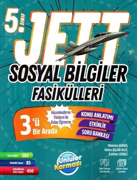 Ünlüler Karması 5. Sınıf Sosyal Bilgiler JETT Fasikülleri