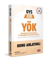 Data Yayınları 2025 GYS YÖK Yükseköğretim Üst Kuruluşları ile Kurumları Konu Anlatımlı