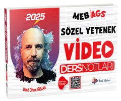Dizgi Kitap 2025 MEB-AGS Sözel Yetenek Video Ders Notları - Umut Cihan Arslan Dizgi Kitap