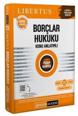 Pegem 2025 KPSS A Grubu Borçlar Hukuku Libertus Konu Anlatımı Pegem Akademi Yayınları