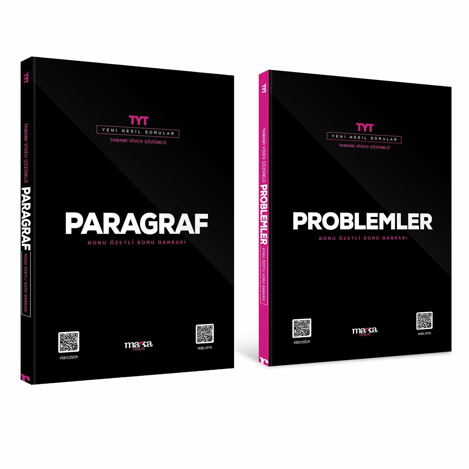 Marka Yayınları TYT Paragraf ve Problemler Konu Özetli  Soru Bankası Set