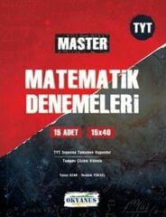 Okyanus YKS TYT Matematik Master 15 Deneme Okyanus Yayınları