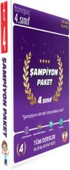 Tonguç 4. Sınıf Tüm Dersler Şampiyon Paketi Tonguç Akademi