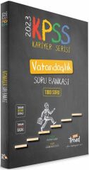 Yeni Trend 2023 KPSS Vatandaşlık Kariyer Serisi QR Çözümlü Soru Bankası