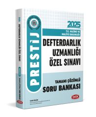 Data Yayınları T.C. Hazine ve Maliye Bakanlığı Defterdarlık Uzmanlığı Özel Sınavı Soru Bankası