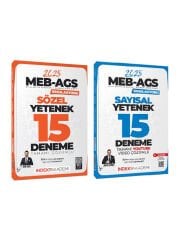 İndeks 2025 MEB-AGS Simülasyonu Sayısal + Sözel Yetenek 30 Deneme 2 li Set İndeks Akademi