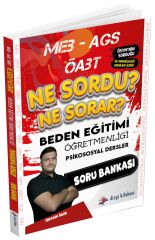Dizgi Kitap 2025 ÖABT MEB-AGS Beden Eğitimi Öğretmenliği Psikososyal Dersler Ne Sordu Ne Sorar Soru Bankası