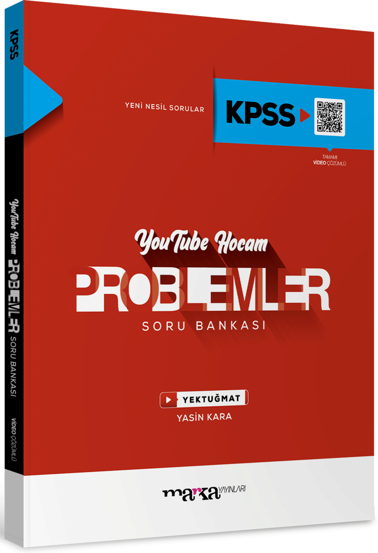 Marka 2025 KPSS Problemler Youtube Hocam Soru Bankası Çözümlü - Yektuğ Mat Marka Yayınları
