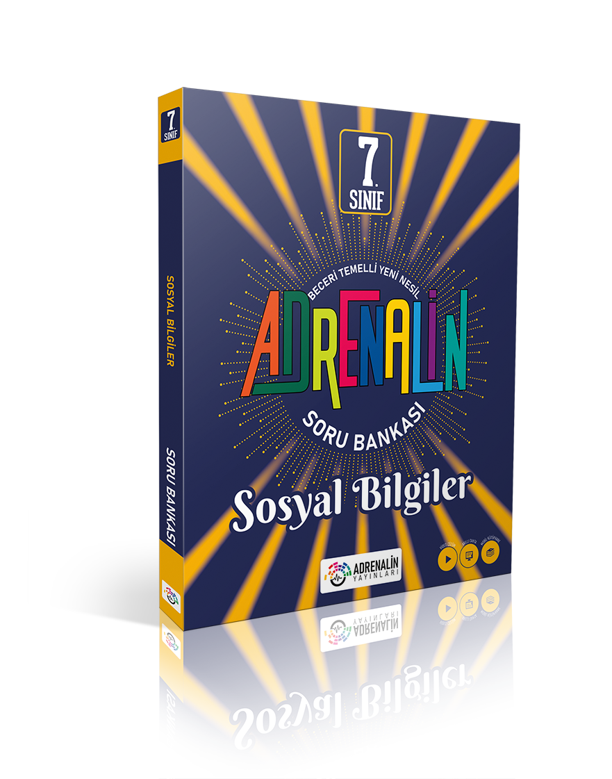 Adrenalin Yayınları 7. Sınıf Sosyal Bilgiler Soru Bankası