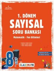 Okyanus 8. Sınıf Sayısal 1. Dönem Classmate Soru Bankası Okyanus Yayınları