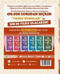 Yıldız Sorular 8. Sınıf LGS Matematik 8 Deneme