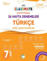 Okyanus Yayınları 7. Sınıf Classmate Türkçe 36 Hafta Denemeleri