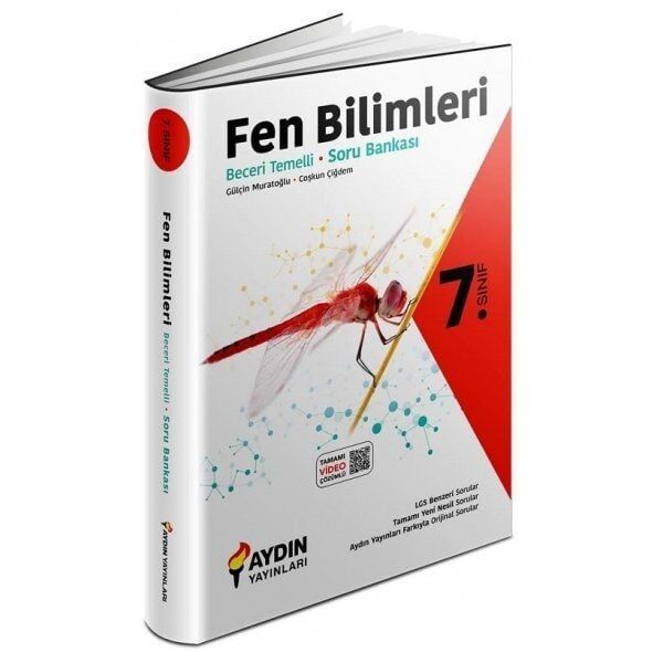 Aydın Yayınları 7. Sınıf Fen Bilimleri Beceri Temelli Soru Bankası
