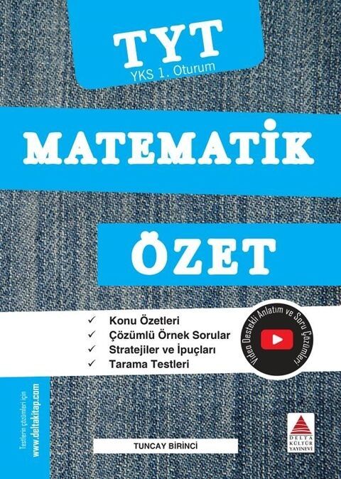 Delta Kültür Yayınları TYT Matematik Özet