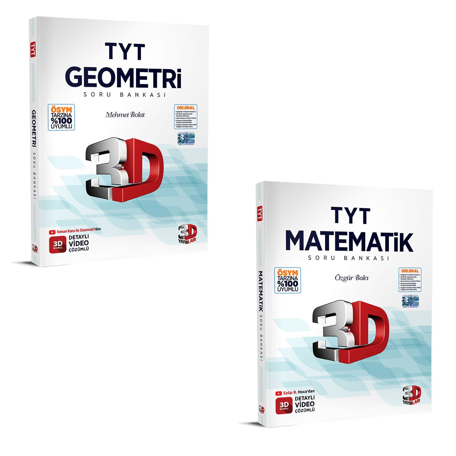 2023 3D TYT Matematik ve Geometri Soru Seti 2 Kitap