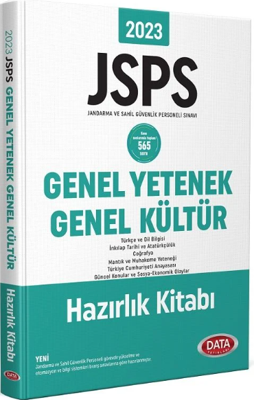 Data 2023 JSPS Jandarma ve Sahil Güvenlik Genel Yetenek Genel Kültür Konu Anlatımlı Hazırlık Kitabı