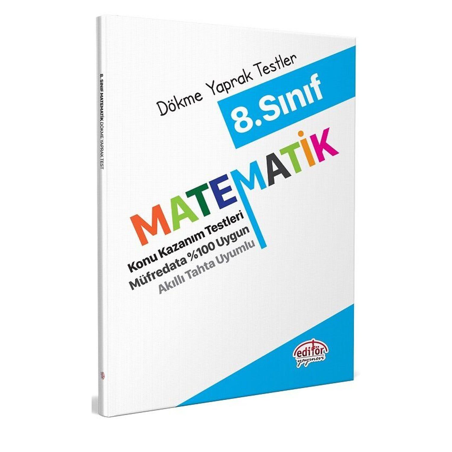 Editör 8. Sınıf Matematik Konu Kazanım Testleri