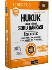Pegem 2025 KPSS A Grubu Hukuk Özel Hukuk Libertus Soru Bankası Çözümlü Pegem Akademi Yayınları
