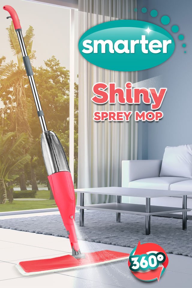 SMARTER Shiny Sprey Mop (Somon)