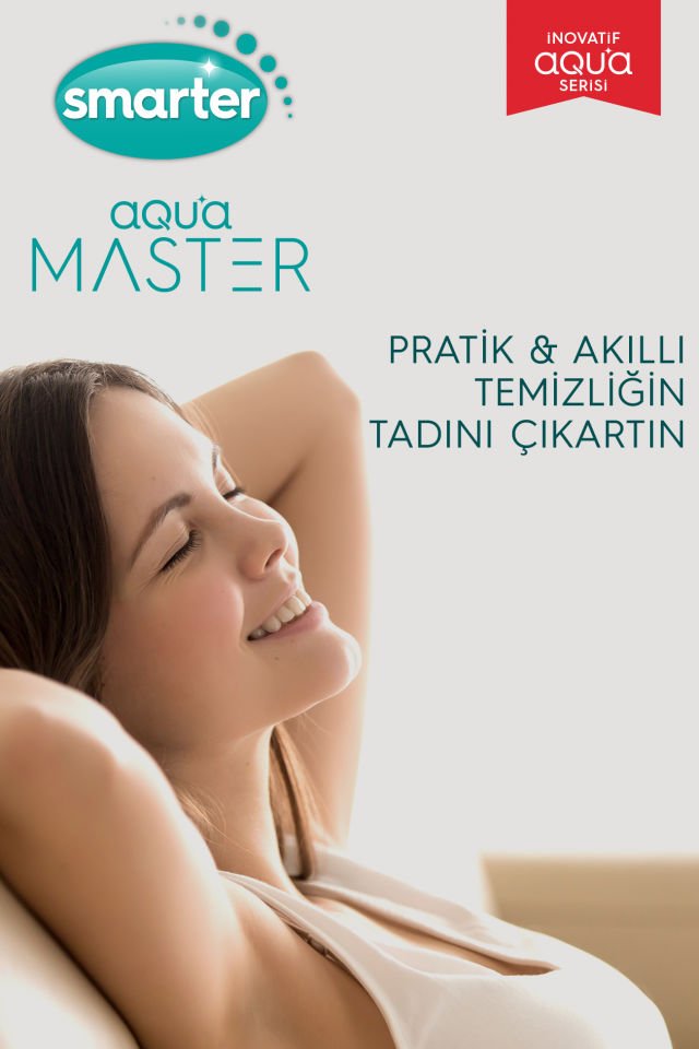 SMARTER Aqua Master Temiz & Kirli Suyu Ayırma Özelliği Otomatik Temizlik Seti
