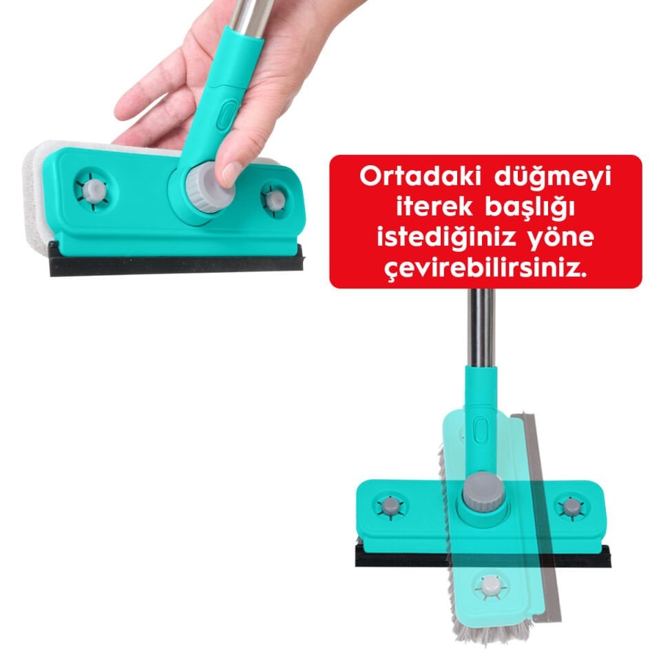 SMARTER Saplı Fırça ve Sünger Seti